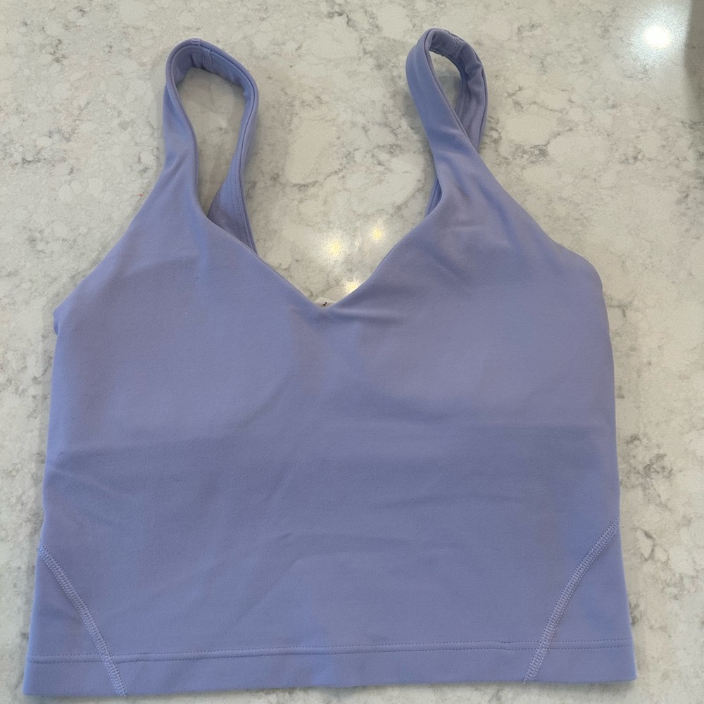 lululemon athletica light purple align tank